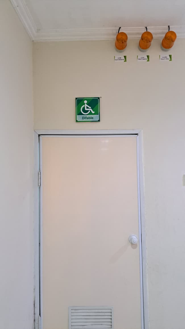 Tempat Tunggu Khusus Disabilitas